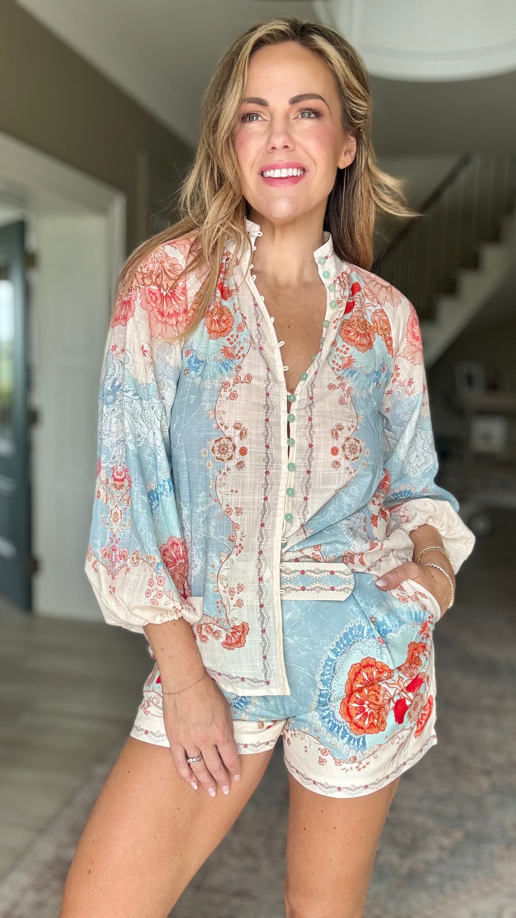 Print Shirt Set