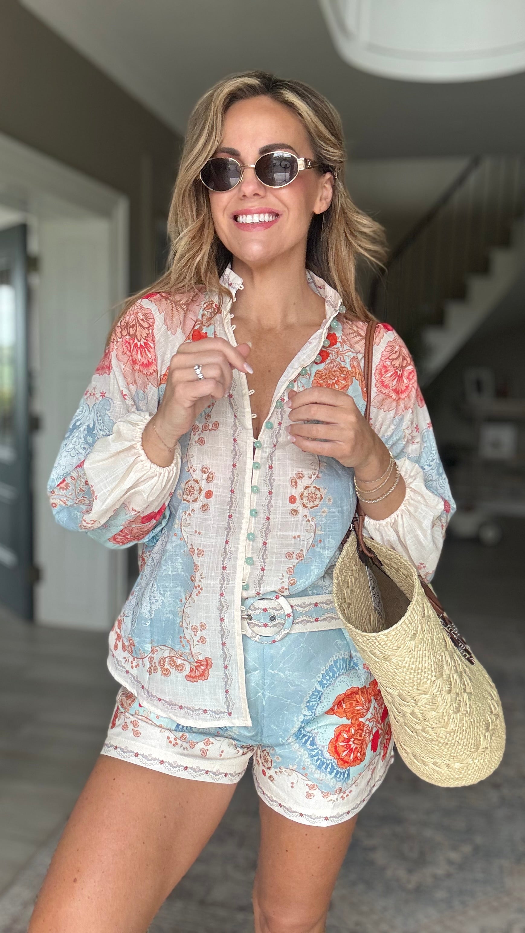 Print Shirt Set