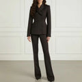 Double Breasted Blazer Set