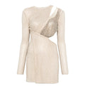 Rhinestone Cutout Mini