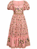 Cotton Printed Midi