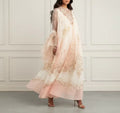 Silk Print Gown