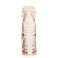 Floral Ruffle Midi