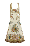 Linen Printed Midi