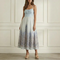 Print Corset Midi