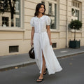 Cotton Lace Midi
