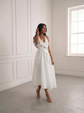 Cotton Applique Midi