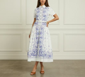 Blue Pastel Midi