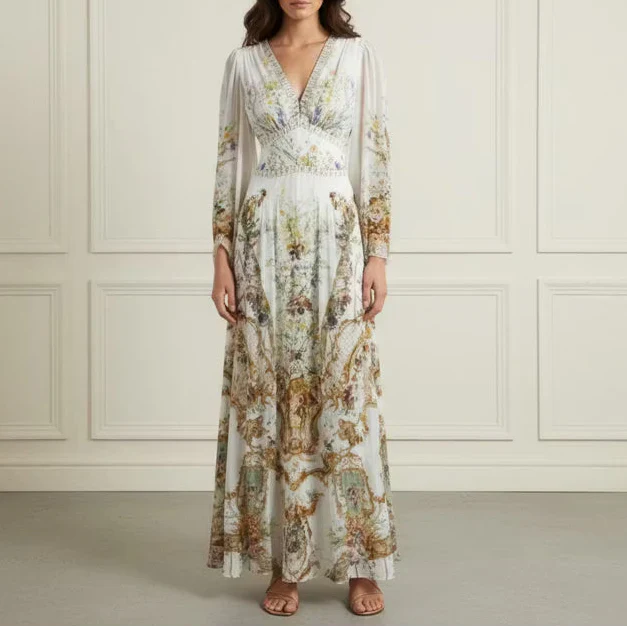 Floral Flared Dress