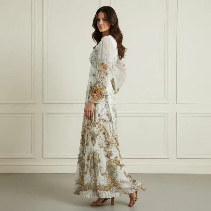 Floral Flared Dress