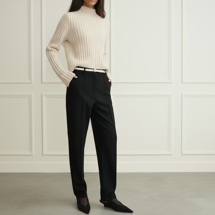 Rib Knit Turtleneck