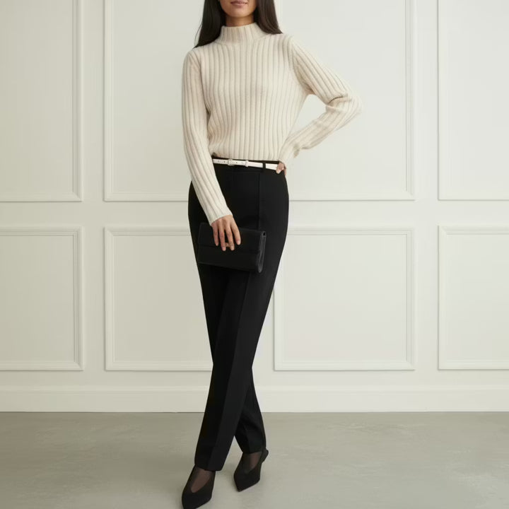 Rib Knit Turtleneck