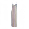 Sequin Striped Dress