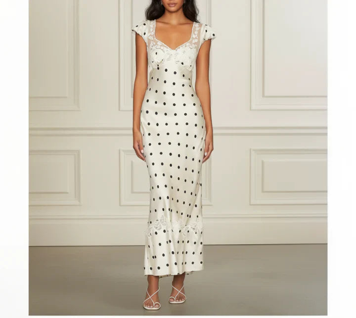 Polka Dot Midi