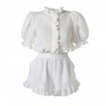 Linen Frill Set