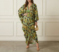 Silk Print Kaftan
