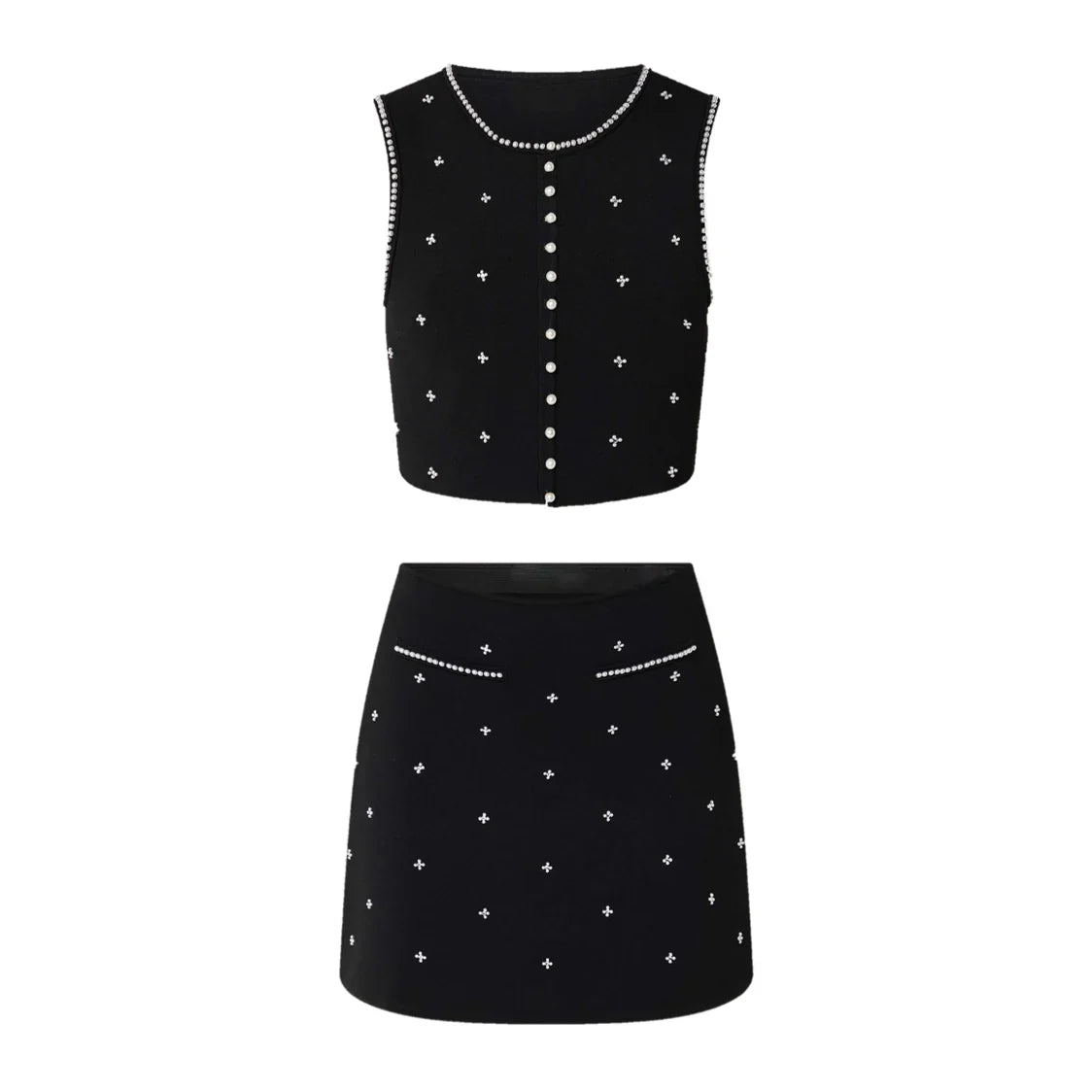 Pearl Knit Set