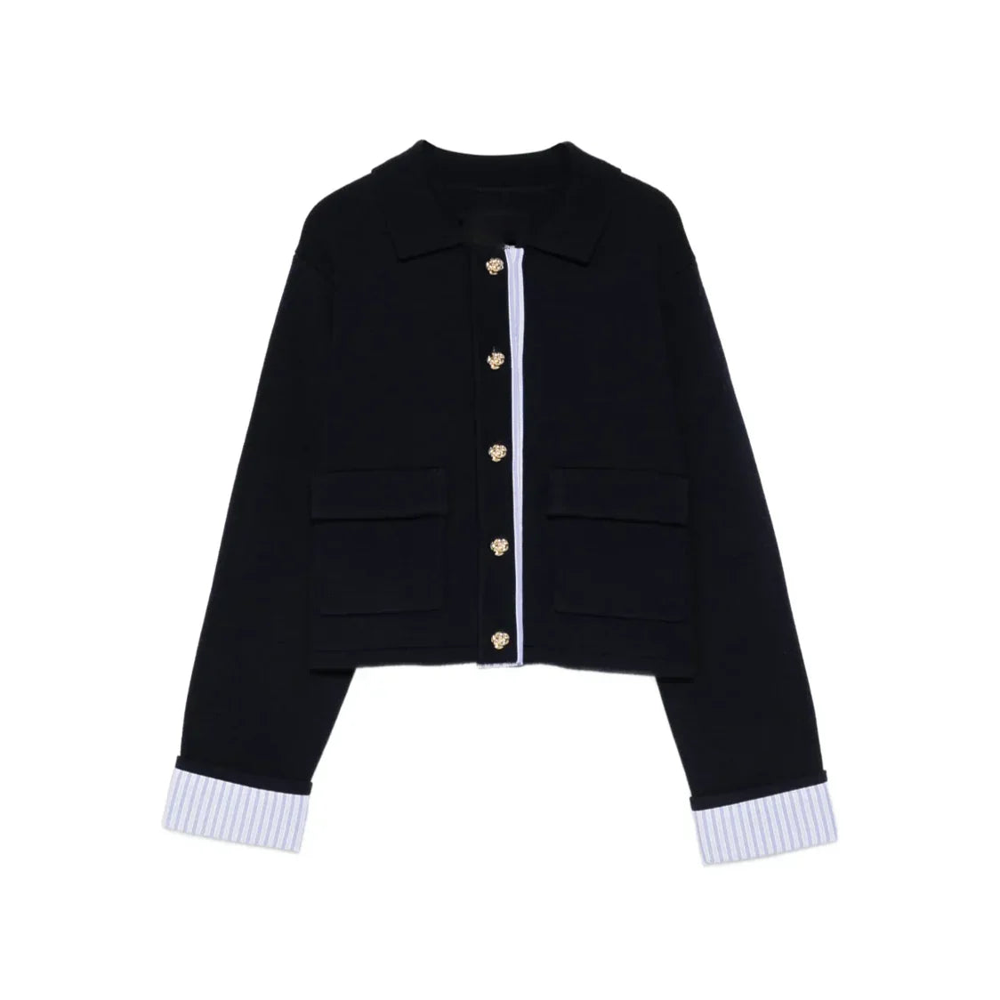 Striped Knit Cardigan