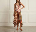 Silk Print Dress
