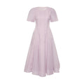 Lavender Pleated Midi