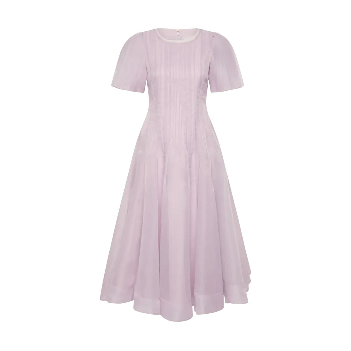 Lavender Pleated Midi