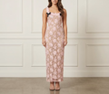 Bow Detail Lace Midi