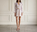 Floral Belted Mini
