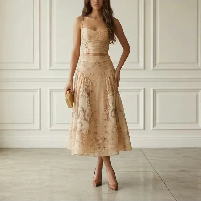 Paisley Skirt Set