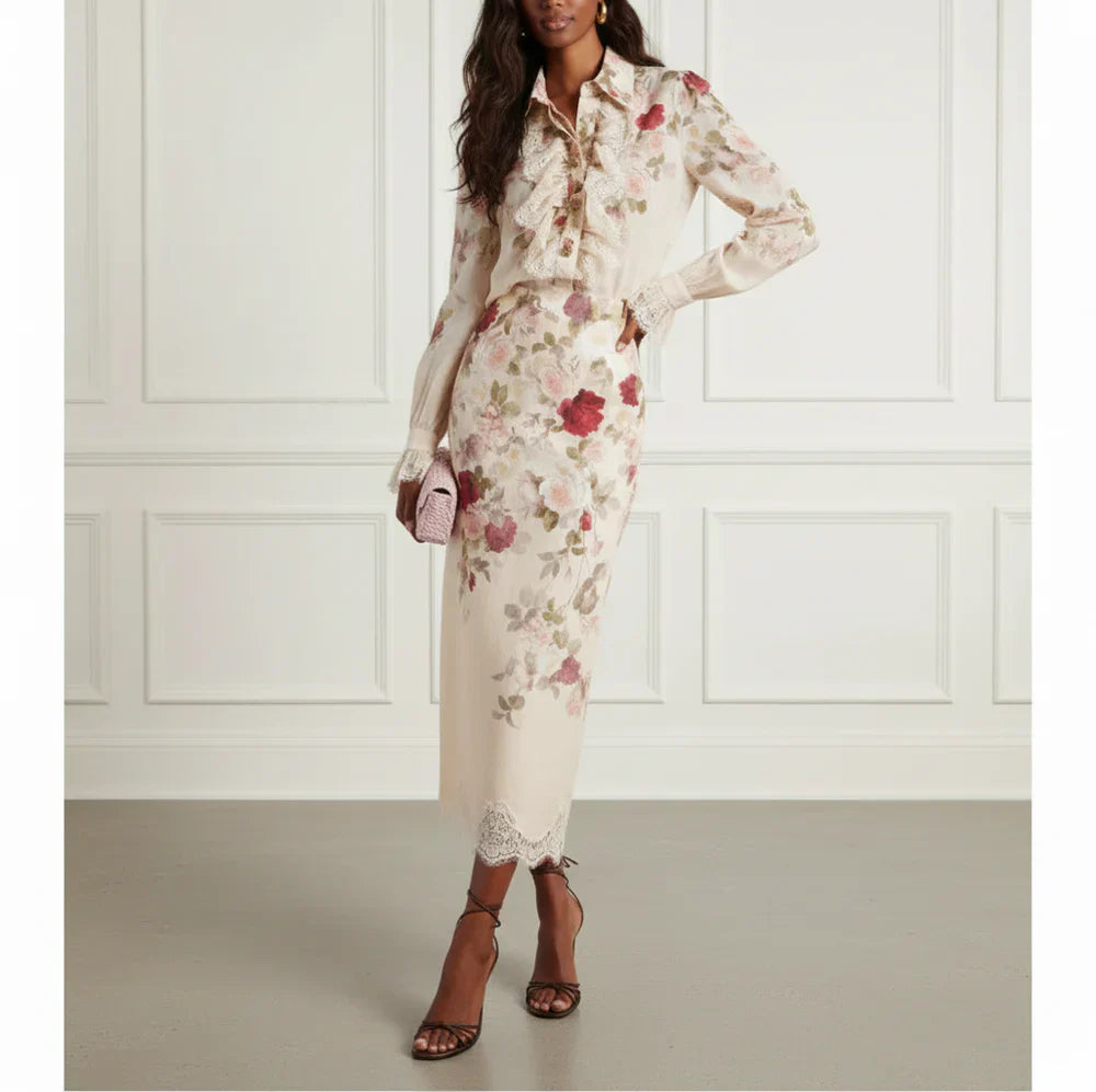 Floral Lace Set