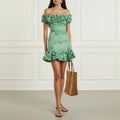Green Ruffle Mini