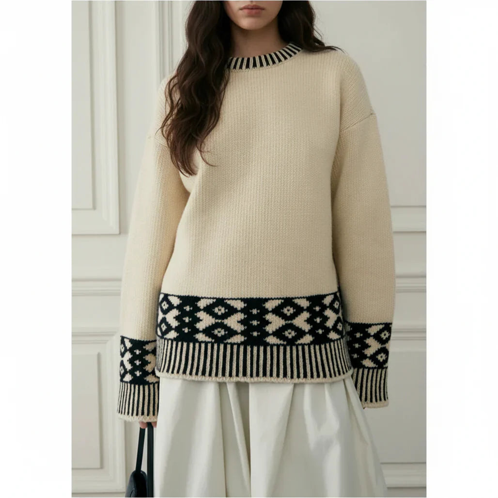 Jacquard Sweater