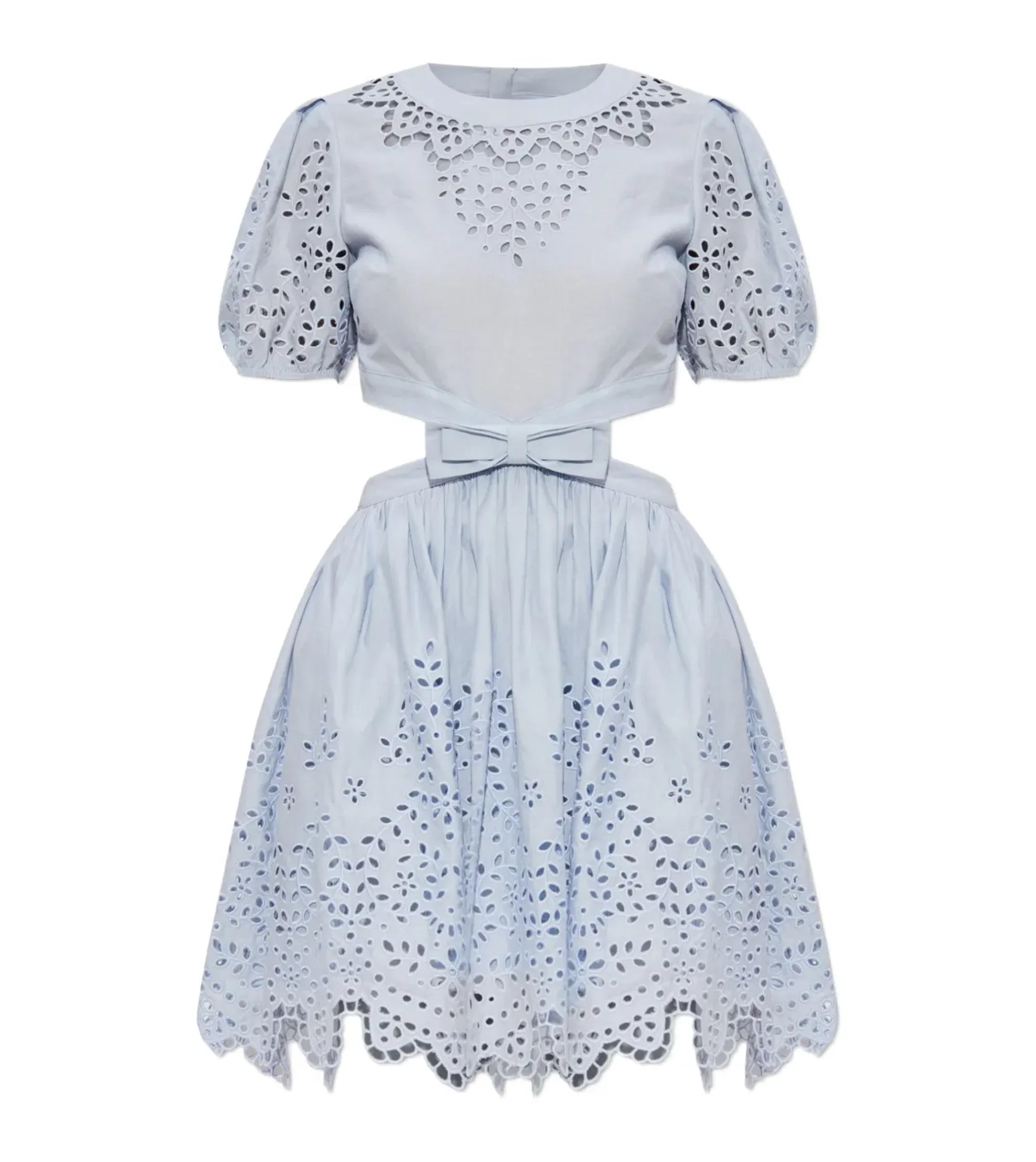 Embroidered Bow Mini