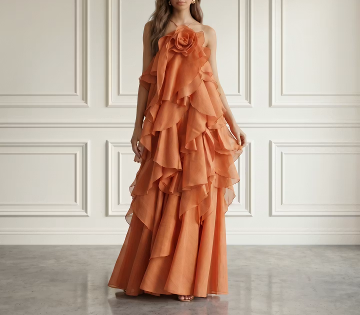 Burnt Orange Maxi