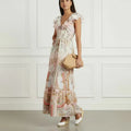 Frill Tiered Midi