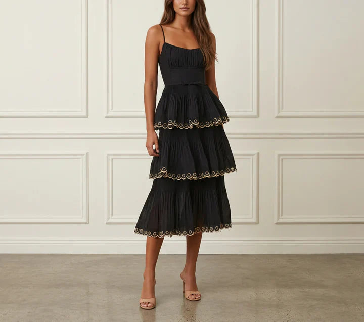 Dot Tiered Midi