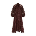 Silk Lace Tie Dress
