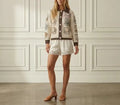 Teacup Embroidered Cardigan