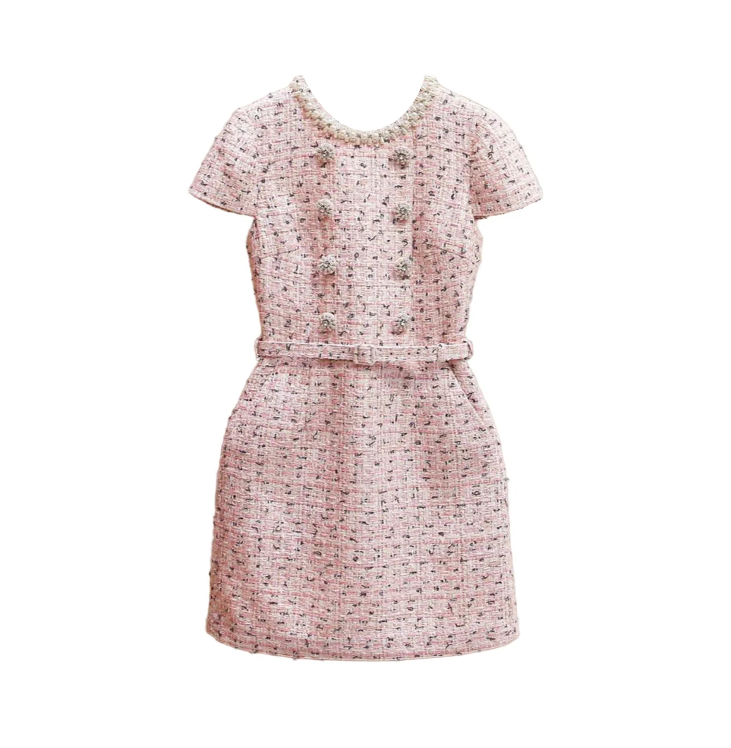 Pink Boucle Mini