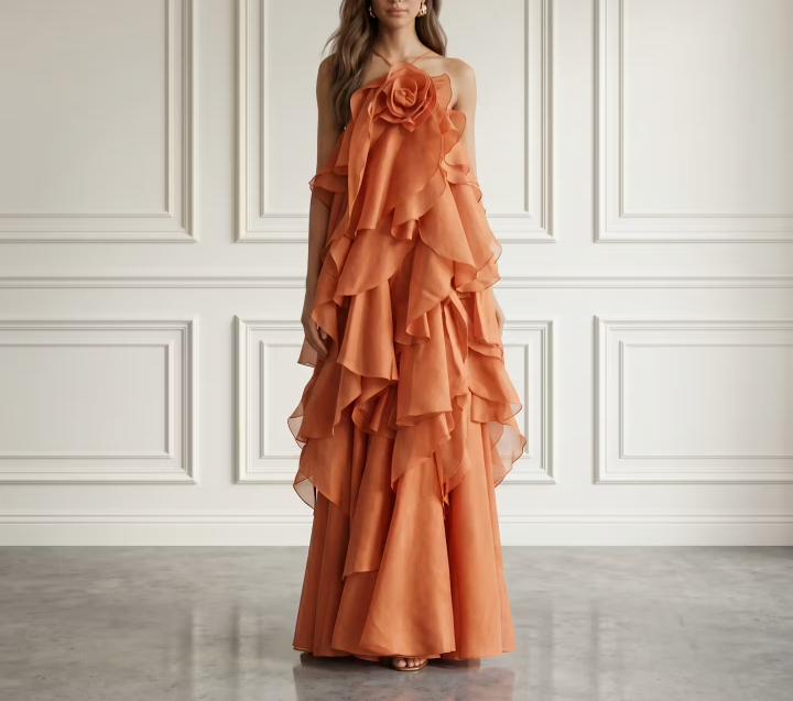 Burnt Orange Maxi