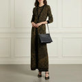 Metallic Jacquard Cardigan