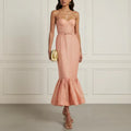 Coral Flare Midi