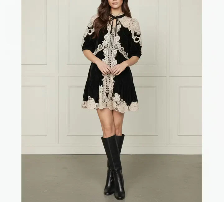 Velvet And Lace Mini