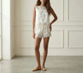 Silk Embroidered Set