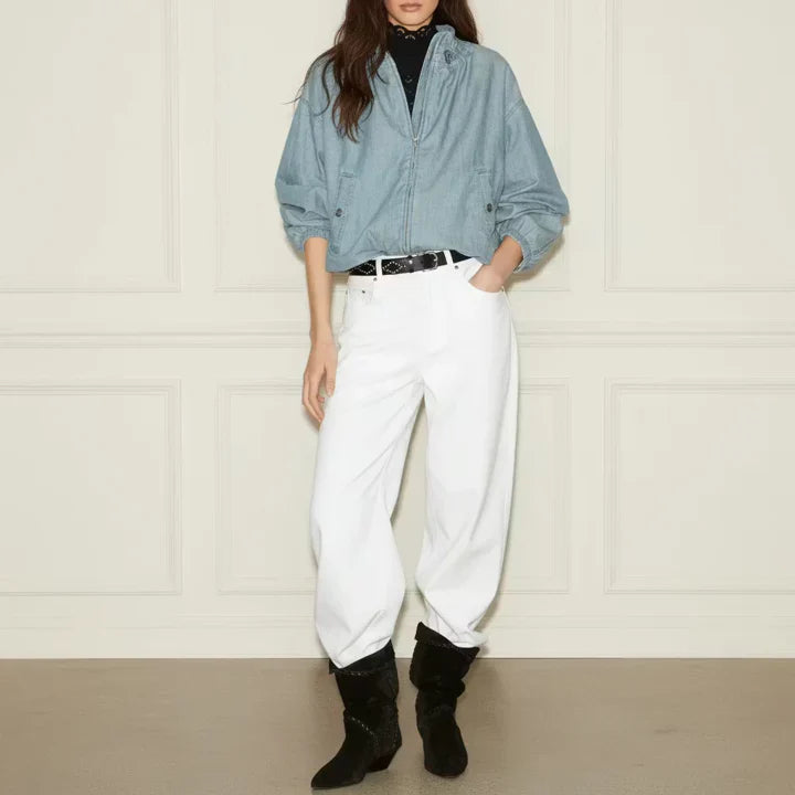Cotton Drawstring Jacket