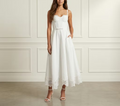 White Corset Midi