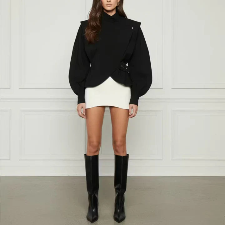 Buckle Fastening Jacket