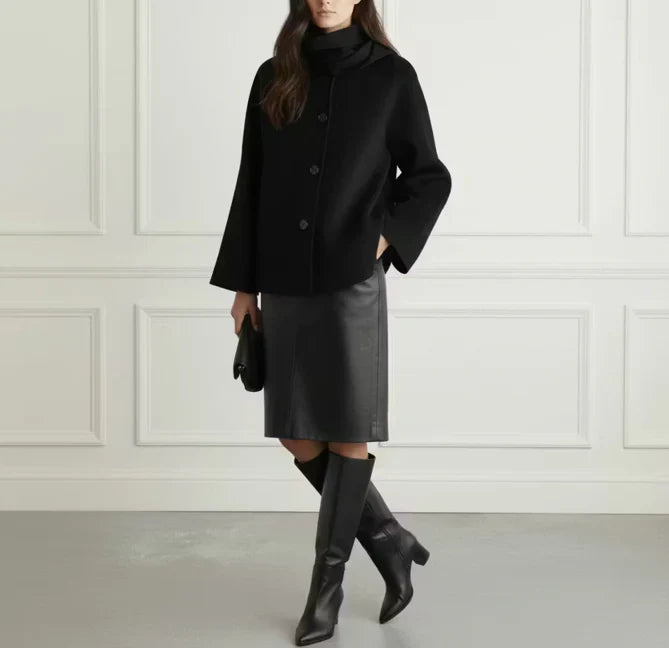 Wool Scarf Jacket