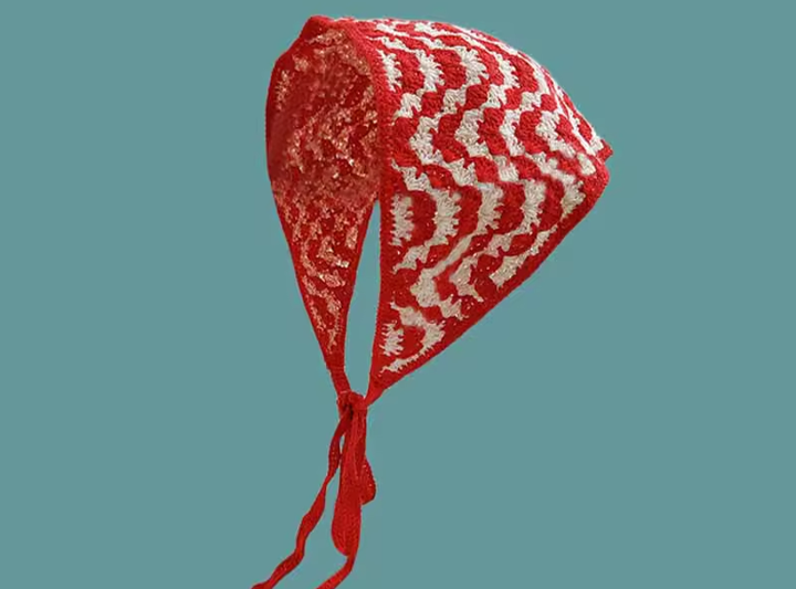 Crochet Knit Bandana