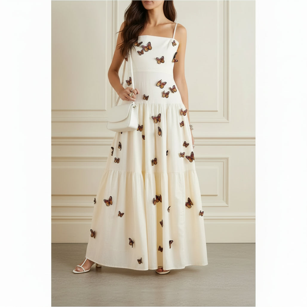 Linen Butterfly Dress