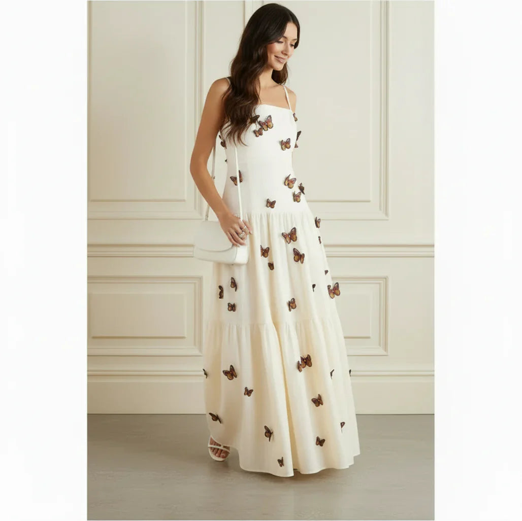 Linen Butterfly Dress